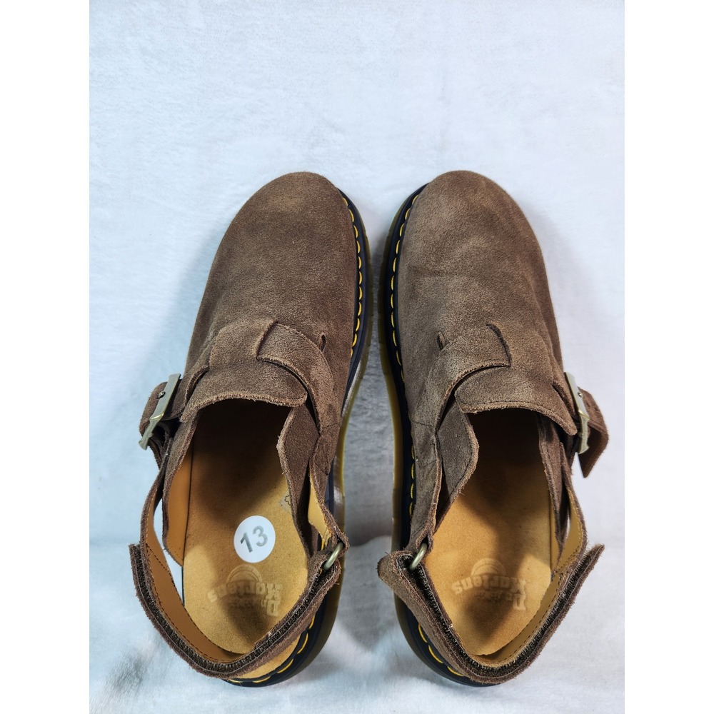 Dr. Doc Martens Jorge II Suede Slingback Mule Shoes Men's 13 - Picture 5 of 12